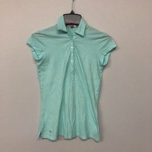 Lilly Pulitzer Women Short Sleeve Polo Shirt Blouse Top Size XS X-Small M034 -3